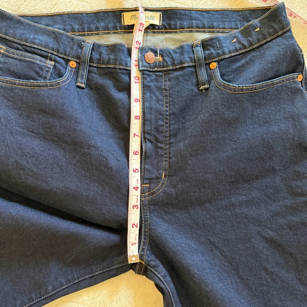 Madewell Skinny Flare Jeans in Dark Wash, size 32